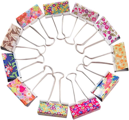 EXCEART 48pcs Paper Binder Clip File Clips Binder Clips Dovetail Clip Assorted...