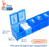 EZY DOSE Pets Weekly (7-Day) Pill Case, Medicine Planner, Vitamin Organizer Box for Dogs, Convenient and Easy to Use, Large Compartments, Convenie...