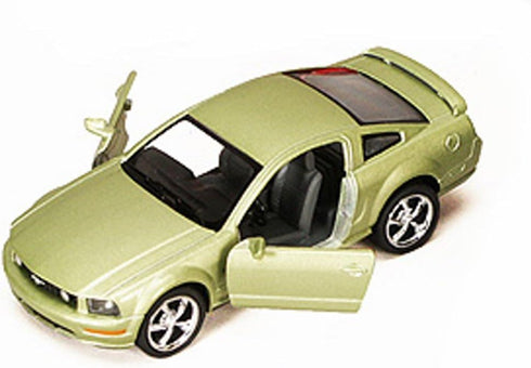KiNSMART Lime Green 2006 Ford Mustang GT Hardtop 1/38 Scale Diecast Car (Green)...