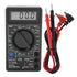 Black DT830D Auto Ranging Digital Multimeter, Continuity Ohm Digital Multimeter, for Transistor Testing Diode Testing Continuity Measurement Buzze...