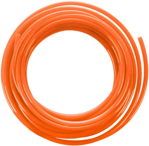 Beduan Pneumatic Tubing Pipe 5/32" OD Orange Air Compressor PU Line Hose Tube for Water Fluid Transfer 10Meter 32.8ft...