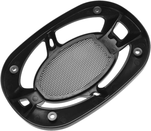 uxcell Speaker Grill Cover for 4x6 Inch Speaker Mesh Decorative Square Subwoofer Guard Protector Black 2pcs...