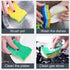 Graham & Ash Co 6 Pack Natural Sponges Plant Based Wood Pulp Non Scratch Sisal Scrubber for Kitchen Bathroom and All Surfaces (6, Blue & Yellow)...