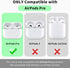 AirPods Pro Case Cover, Soft Silicone Case with Cleaner Kit, Light Pink......