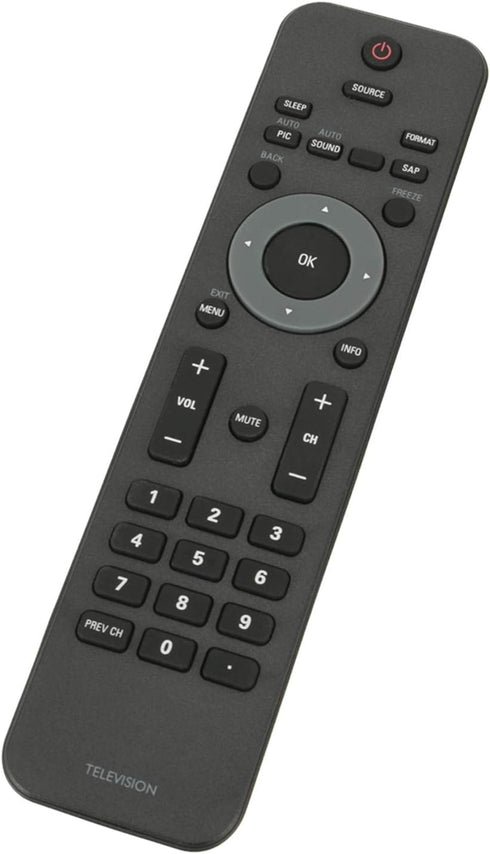 New TV Remote Control RC202360801B URMT34JHG001 fit for Philips TV 32PFL3504D/F7 19PFL3504D/F7 42PFL3704D/F7 22PFL3504D/F7 32PFL3514D/F7 42PFL3704...