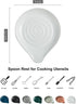 LAUCHUH Spoon Rest for Kitchen Countertop Porcelain Spoon Holder for Stove Top Large Holder for Spatula, Spoons or Tongs, Farmhouse Decor, Mother'...