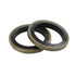 X AUTOHAUX 25pcs M14 Bronze Tone Car Engine Oil Drain Crush Flat Bonded Washer Gaskets...