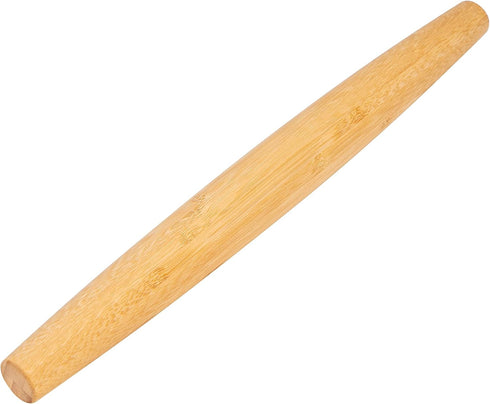 Classic French Rolling Pins Bamboo Wooden Rolling Pin for Baking Pizza Dough Pie Cookie, 15.8-Inch...