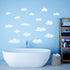 DECOWALL DS9-1702 Clouds Kids Wall Decals Wall Stickers Peel and Stick Removable Wall Stickers for Kids Nursery Bedroom Living Room...