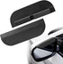 2PCS Car Rearview Mirror Rain Visor, Snap-On Side View Mirror Rain Eyebrow, Waterproof Flexible, Car Exterior Trim Accessories for Universal for C...