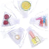 FOCCIUP 100 Pcs 3x4 Inches Mixed Color Organza Gift Bags with Drawstring for Christmas Wedding Birthday Party Favor...