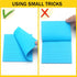 8 Pads Lined Sticky Notes 4x4 Sticky Notes with Lines Self-Stick Note Pads 8 Bright Multi Colors, 50 Sheet/Pad...