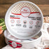 Lumintrailx Fat Daddios Round Cake Pan, 9 x 2 Inch, Silver, with a Lumintrail Measuring Spoon Set (PRD-92)...