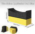 Tire Shine Applicator Pads, Tire Dressing Applicator Sponges, Durable Foam Tire Contour Wheel Shine Cleaning, Reusable Tire Sponges Applicator Pad...