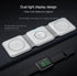 Magnetic Wireless Charging Station 3-in-1, Foldable, Magnetic Fast Charger for iPhone 15/14/13/12 Pro Max, Smart Watch and Ear Buds(White)...