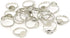 Honbay 20PCS Adjustable Blank Rings with 10mm Flat Bases Jewelry Making Supplies...