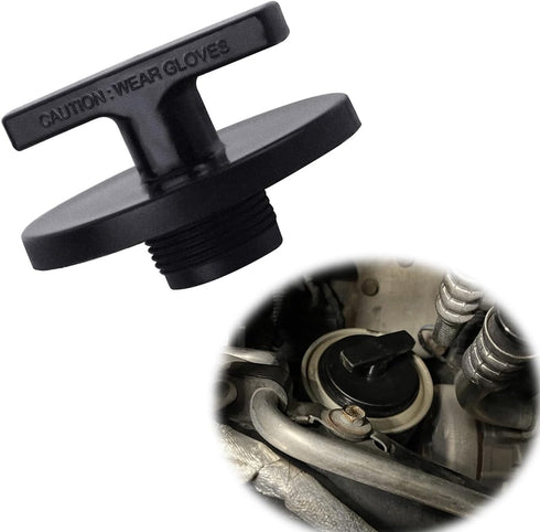 1 PC Car Filter Plug Cover with Handle, Vehicle Oil Filter Stopple Tool Replacement, Durable Waterproof Automotive Plug Tool Accessories Compatibl...