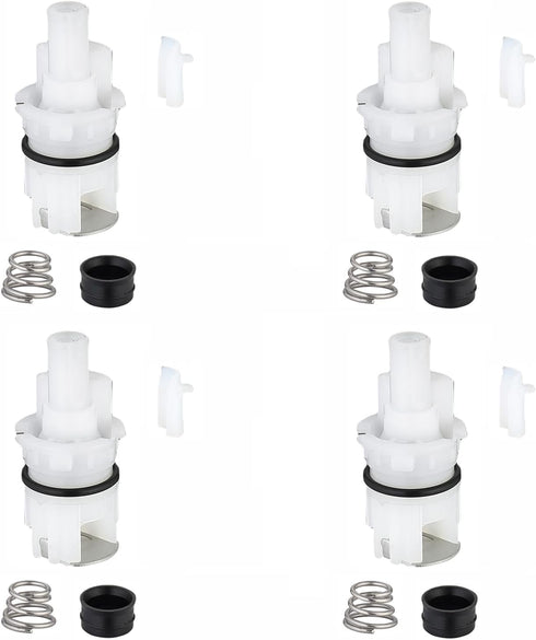 RP25513 faucet stem assembly Replacement Kit for delta two handle faucet repair kit Includes 1/4 Turn stop RP4993 Seats and Springs 4 Pack...