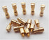 NC HAISDA Brass Corby Bolts Fasteners EDC KnifeMakers Pivot Pin Rivets DIY Knife Handle Studs Screws Pack of 10 6 8mm...