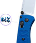 Titanium Screw Kit with Stainless Pocket Clip for Benchmade Bugout 535 (Blue)...