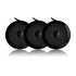 3 Pack Tape Measure Retractable Measuring for Body Fabric Sewing Tailor Cloth Knitting Craft Weight Loss Measurements Retractable Black Dual Sided...