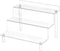 Grarry Acrylic Risers Display Stands, Perfume Organizer Stand, Acrylic Display Shelves Compatible with Funko POP Stand, Clear Display Stand Risers...