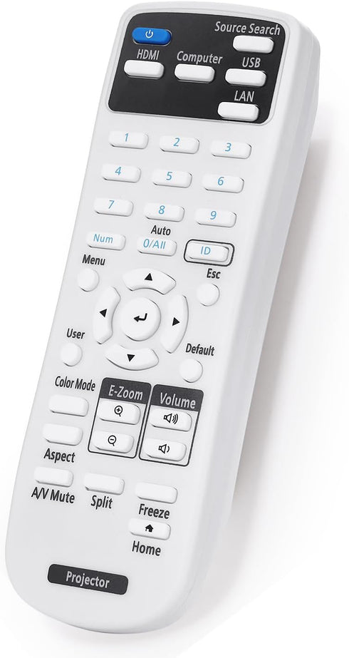 Projector Remote Control 2198635 for Epson 880 EX3280 VS260 EX5280 EX9230 PRO EX9240 EX7280 EX10000 BRIGHTLINK 725Wi 735Fi 1485Fi+ 1485Fi POWERLIT...