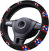 Puerto Rico Flag Steering Wheel Cover - Universal Elastic Stretch Steering Wheel Covers Fits Most Vehicles...