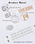 Quinn Puddin Choker Halloween Set Adjustable Punk Leather Letter Collar Necklace Tattoo Stickers Rivets Spike Bracelet Halloween Harley Cosplay Ac...