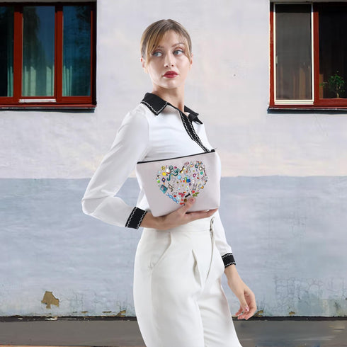 Scientist Gift Science Makeup Bag Science Lover Gift Chemistry Biology Teacher Gift for Scientists Cosmetic Bag (scientists love)...