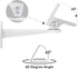 Mini Projector Wall Mount/Projector Hanger/CCTV Security Camera Housing Mounting Bracket(White) - for CCTV/Camera/Projector/Webcam - with Load 11 ...