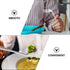 BESTonZON Adaptive Fork and Spoon Angled Utensils Curved Flatware Self Feeding Silverware Anti Shake Tableware for Elderly Patients Left and Handl...
