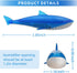 6pcs Shark Humidifier Cleaner Shark Fish Tank Cleaner for Drop, Droplet, Adorable, Warm & Cool Mist Humidifiers, Fish Tank...