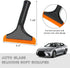 Small Silicone Car Window Squeegee, Mini Auto Windshield Water Blade Scraper Tool, All-Purpose Window Tint Squeegee Wiper for Mirror Home Cleaning...