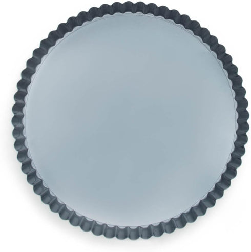 Fox Run Removable Bottom Non-Stick Tart and Quiche Pan, Loose Bottom Quiche Pan - 9.5-inch...