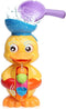 Bath Bathtub Toys for Toddlers 1 2 3 Years Old | Duck Bathtub Toys with Rotatable Waterwheel/Eyes | Bathroom Strong Suckers Water Scoop Fun Bath T...