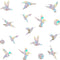 48 Pieces Birds Static Window Clings Anti Collision Window Decals for Bird Strikes, Glass Door Window Stickers, Stop Birds Flying into Windows, Hu...