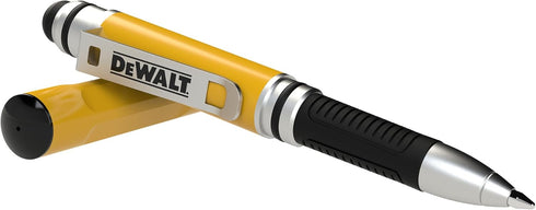 DEWALT 3-in-1 Stylus Pen, Pocket-Sized Stylus Pen, Ballpoint EDC Pen with Stylus Tip, Ink Cartridges Included, Gifts for Dad...