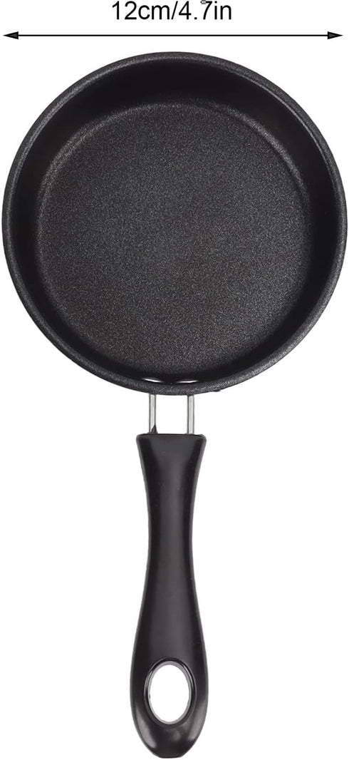 Frying Pan Skillet, High Capacity Prevents Stick Professional Stain Resistance Frying Pan for Restaurant (12CM)...