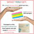 bioGo 10 Pack Compostable Pop-Up Sponges - Expanding, Non-Scratch, Plant-Based Dish Sponges...