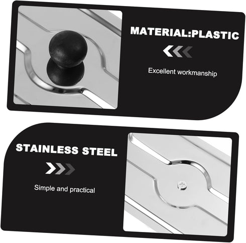 1pc Toaster Cover Small Appliance Cover Toaster Appliance Top Toaster Top Cover Lid for a Toaster Toasters Bread Maker Upper Cover Stainless Steel...