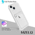 MZELQ Silicone Compatible with iPhone 15 Case, Card Holder Camera Protection Cover + Screen Protector, Card Slot Soft Slim Phone Case -Crystal......