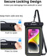 IP68 Waterproof Phone Pouch/Case, Waterproof Floating Phone Case for iPhone 15 14 13 12 Pro Max XS Plus Samsung Galaxy Cellphone, Floating iPhone ...