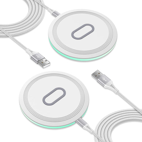 Wireless Fast Charger for Google Pixel 7a 7 Pro 6 Pro 5 4 XL 3 XL 2, 15W Fast Samsung Wireless Phone Charger iPhone Wireless Charging Pad for Sams...