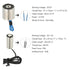MECCANIXITY Electric Lifting Magnet Lift Holding DC 5V 50N and DC 12V 70N for Laboratory Equipment 1 Set...