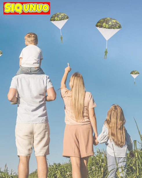 Parachute Toys for Kids, 6 Pack Top Outdoor toys, Parachute Men for Kids, Small Toys for Kids Ages 4-8 9 10 11 12 Year Old, Halloween trick or tre...