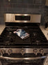 Caroline's Treasures 7164OVMT Black and Harlequin Great Dane Oven Mitt Heat Resistant Thick Oven Mitt for Hot Pans and Oven, Kitchen Mitt Protect ...
