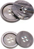 22 Pieces Genuine Gray Mother of Pearl Blazer Buttons Suit Buttons Set 20mm 15mm Natural Gray MOP Shell Buttons Bulk for Men (Gray MOP) Leekayer...