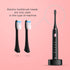 2 Pcs Electric Toothbrush Heads for BTFO 1741-01 (Black)...