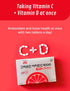 Korea Eundan Vitamin C 1000mg + Vitamin D 600mg Premium Individually Packaged 180 Tablets...